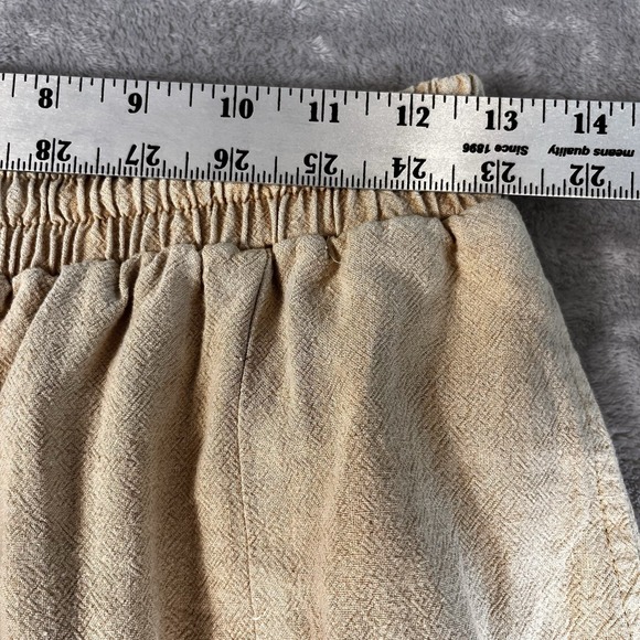 Urban Outfitters Oversized Beige Linen Blend Utility Joggers Womens S  Pockets - Picture 8 of 14